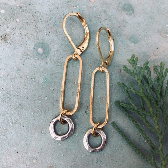 Sundance Charm Dangle Link Earrings - Picture 4 of 11